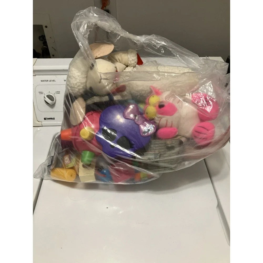 Grab Bag Of Monster High, Plushies, Chick Fil A Toy Figures 2 Lbs 3.6 Oz.